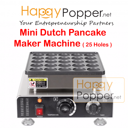 Mini Dutch Pancake Maker Machine ( 25 Holes )